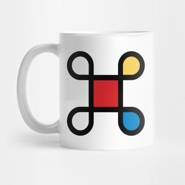 Mondrian in Command by Pixels & Paper